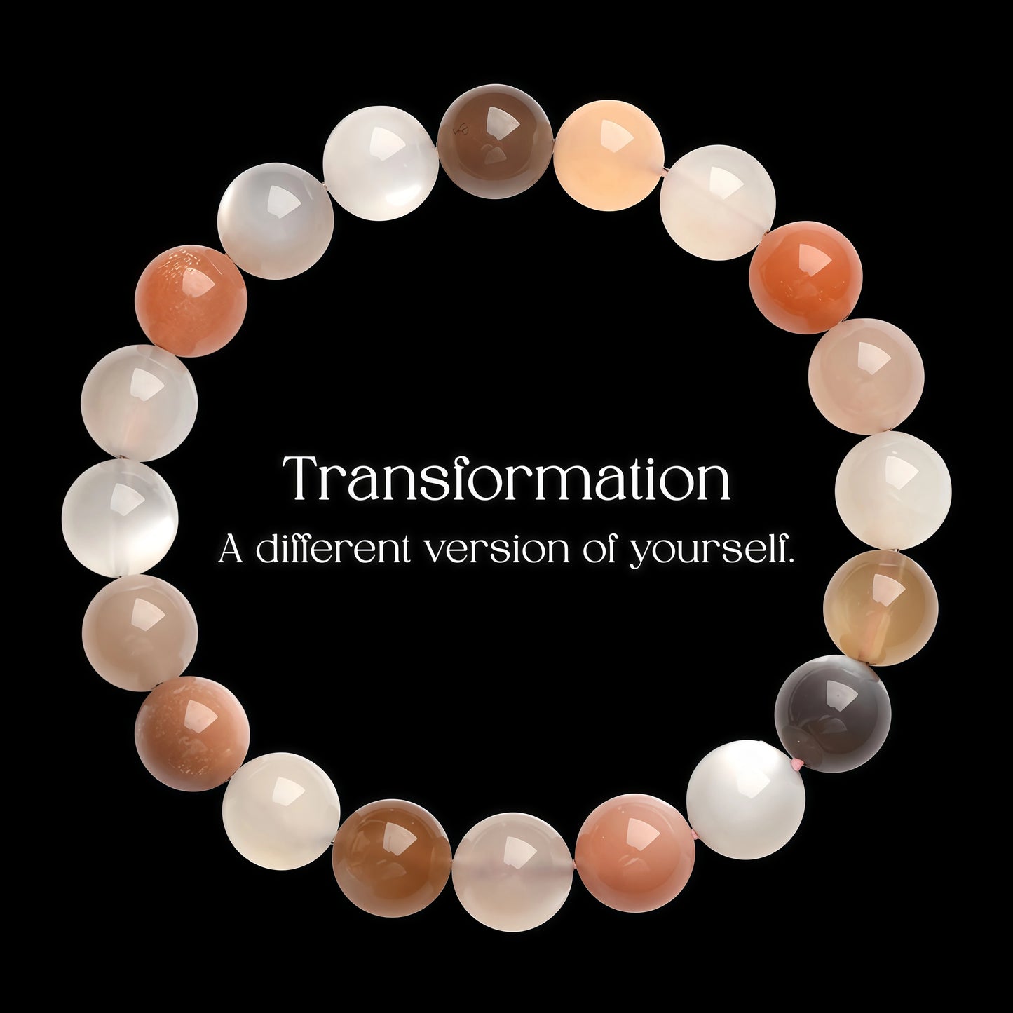 5A-Grade Natural Multicolor Moonstone Bracelet