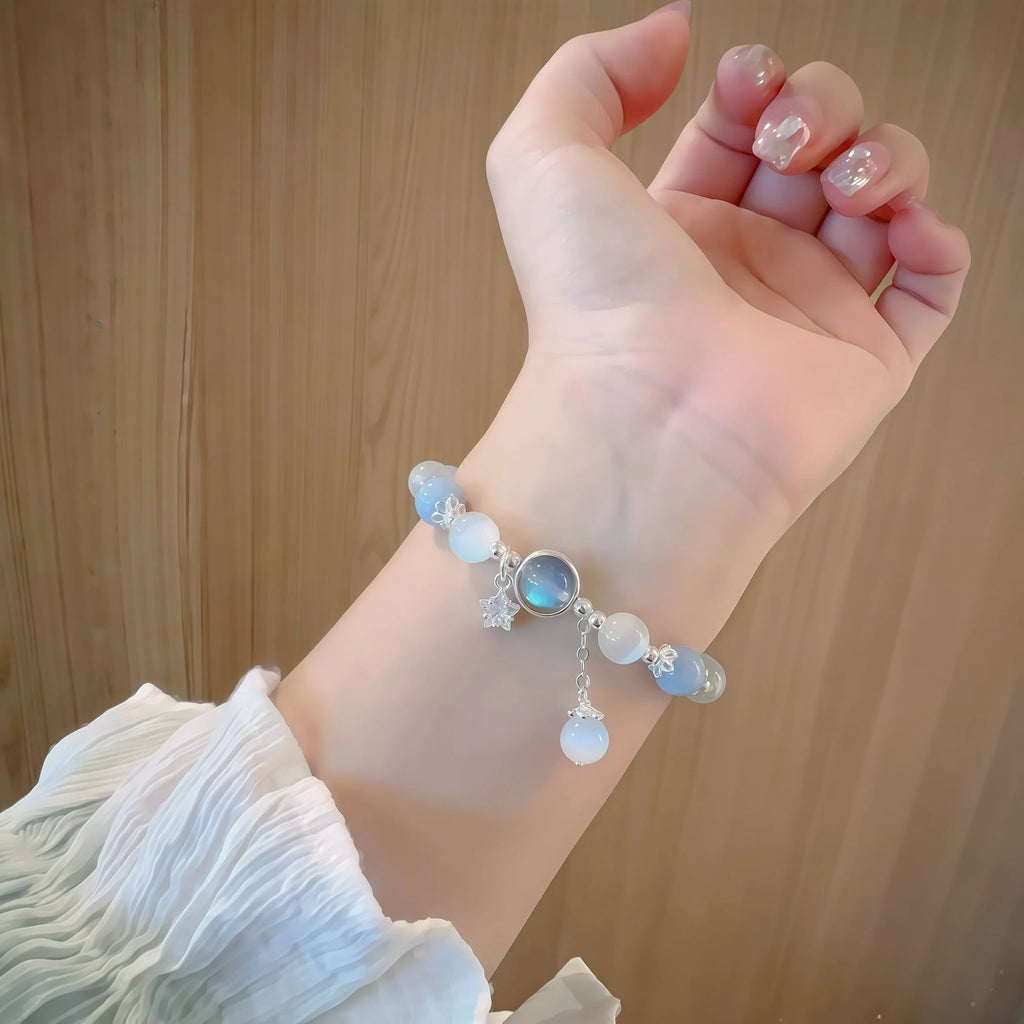 Handcrafted Natural Cat's Eye Jewelry - Spiritual Armor on Wrist