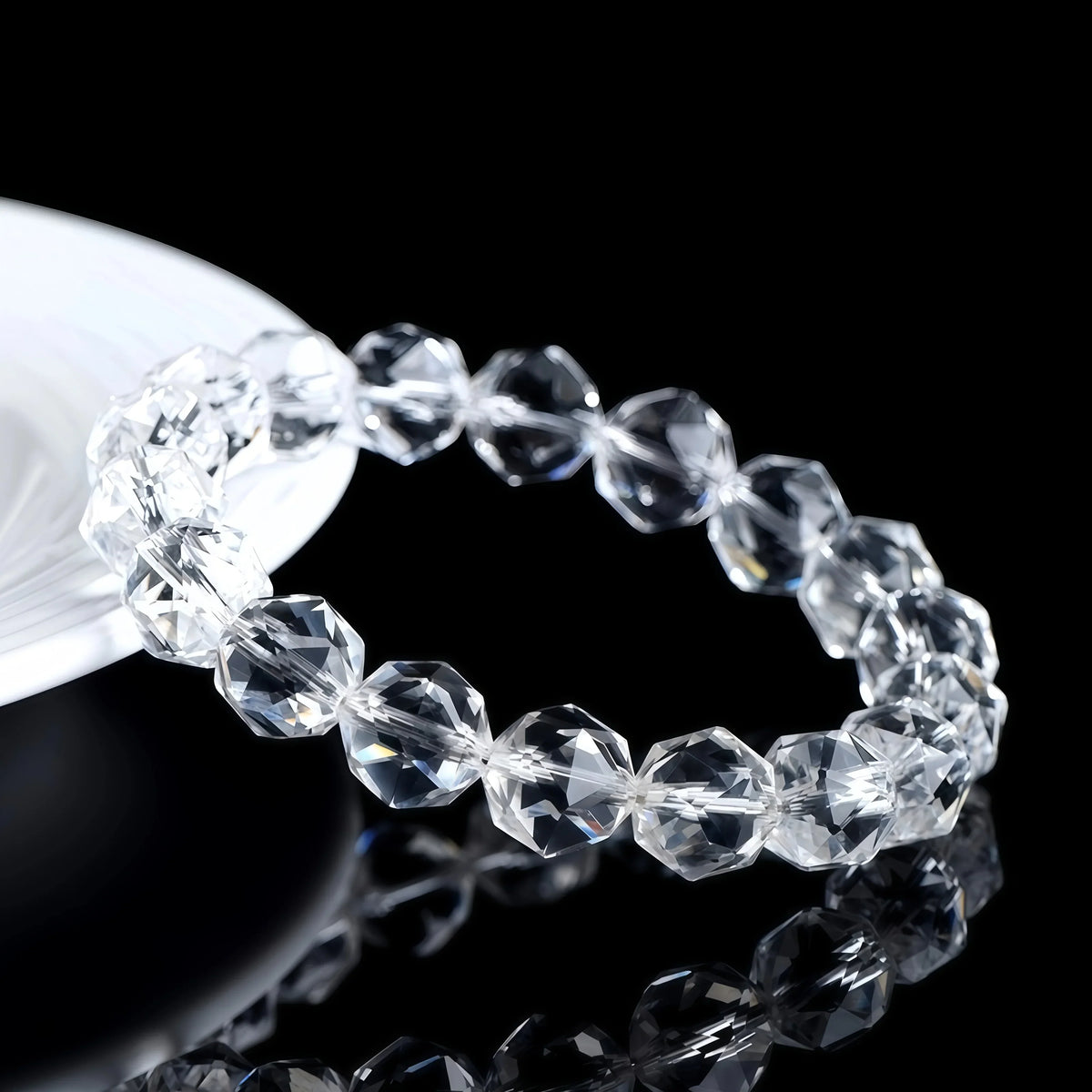 Handcrafted Diamond-Cut Crystal Jewelry for Emotional Healing