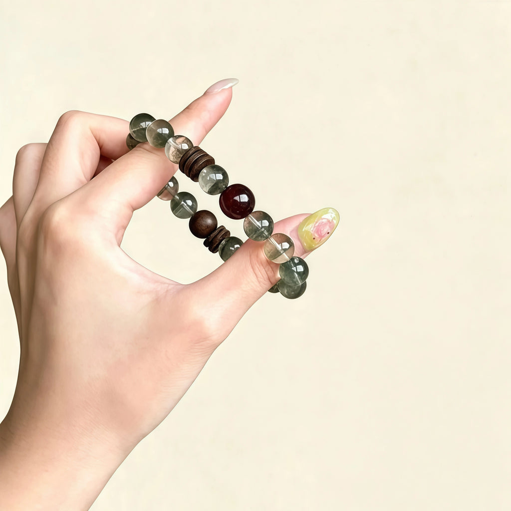 Authentic Natural Green Phantom Bracelet - Meaningful Gift